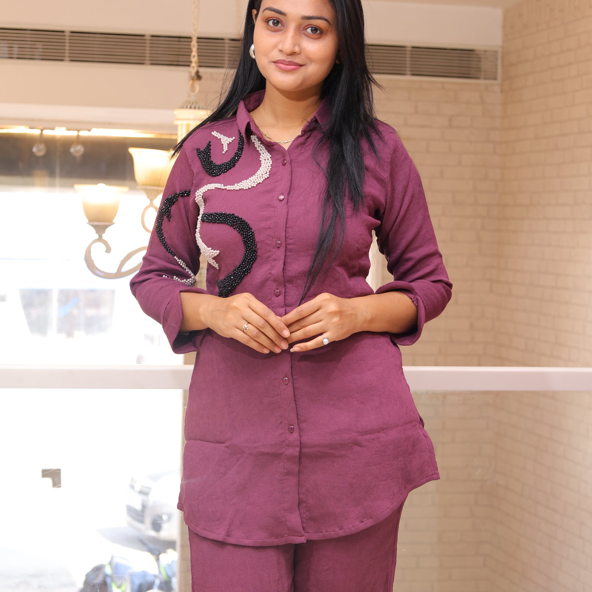 Stylish Cotton Cord Set
