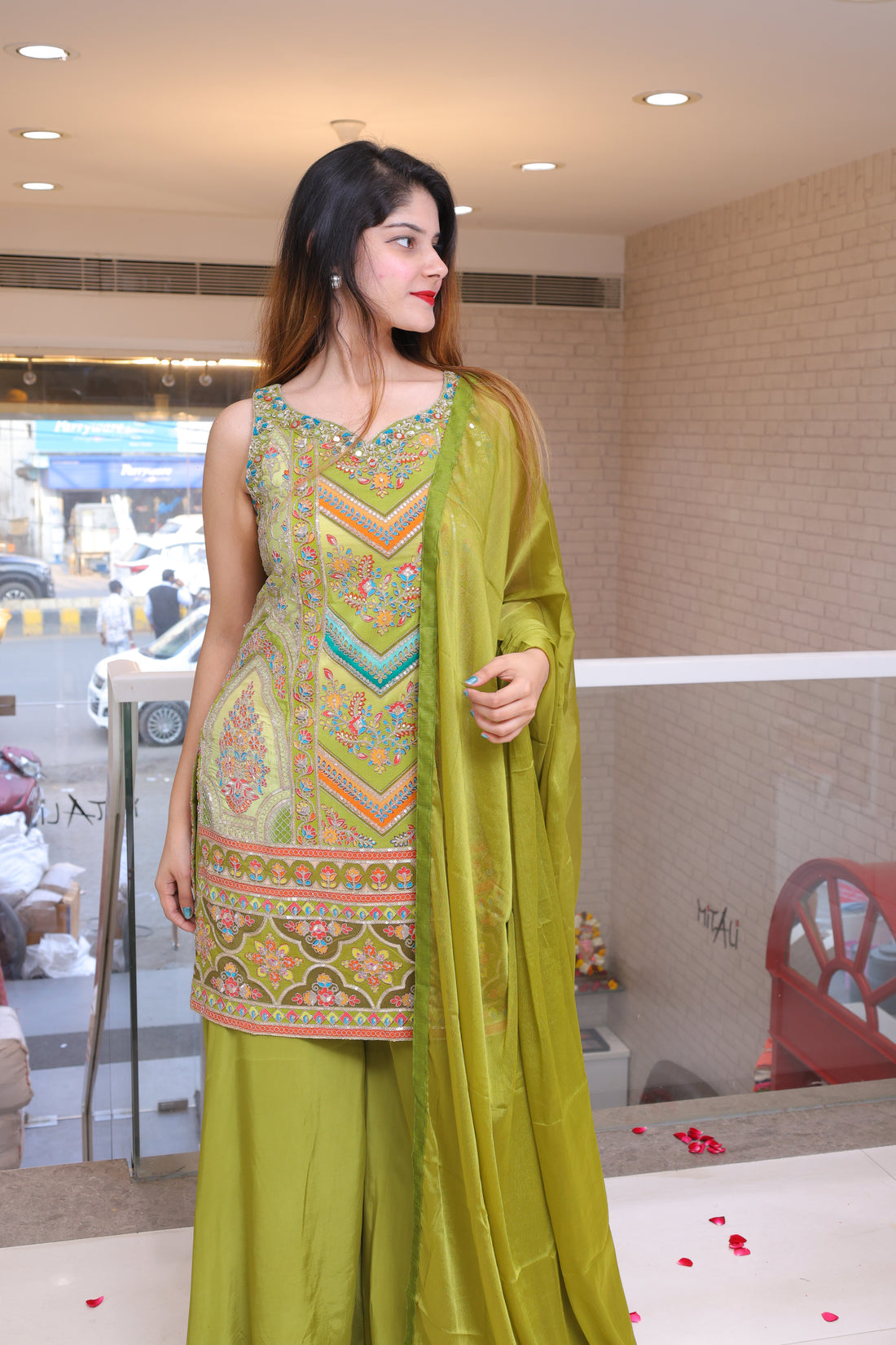 Sharara dress
